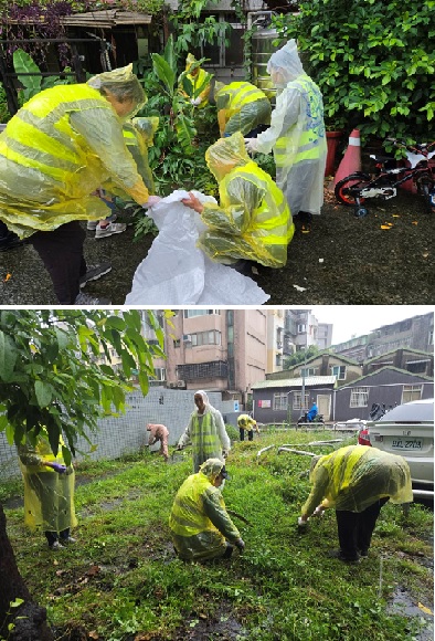 北檢傳愛，社勞協助社區共同打造乾淨、健康家園